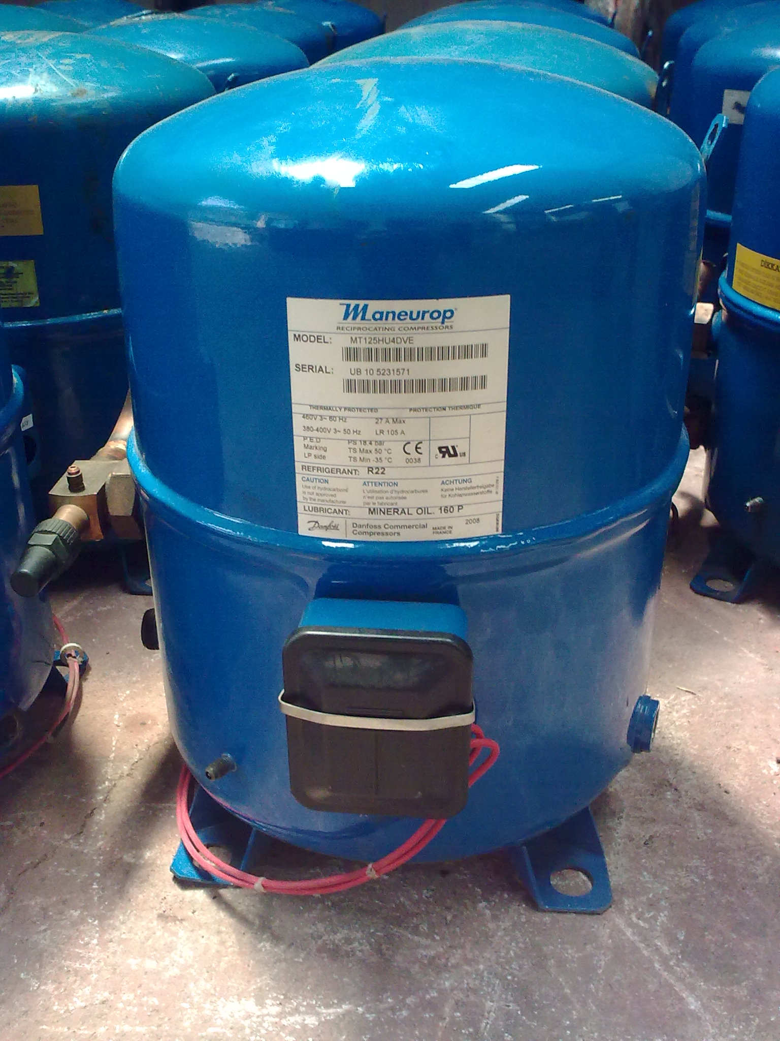 Maneurop MT125- MTZ125